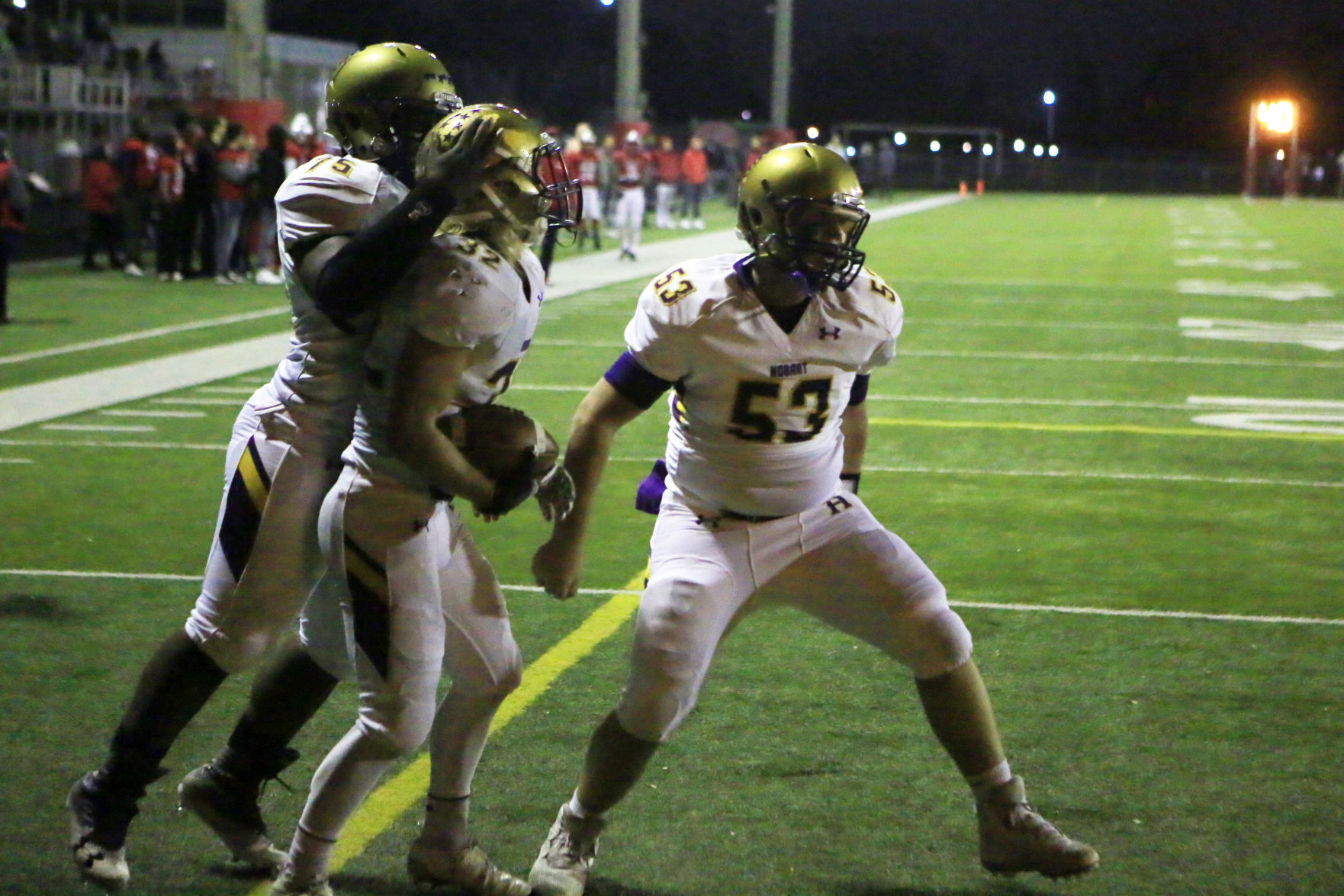 Gallery: 4A football sectional first round: Hobart vs. Morton